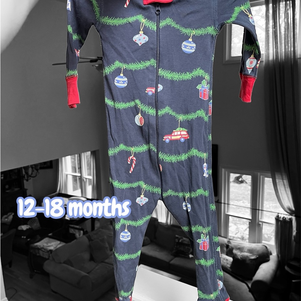 The Beaufort Bonnet Company Navy and Red Kids Bodysuit